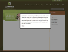 Tablet Screenshot of journeyscrossing.sitewrench.com